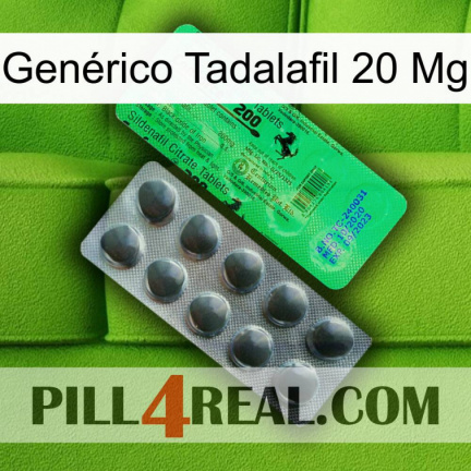 Genérico Tadalafil 20 Mg new04